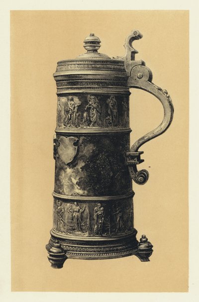 Pewter Flagon by English School